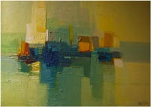 Harmonijos ie�kojimas. 2010 m., 70x90,5, al. drob�