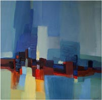 I� praeities, 2011 m., 70x70, al. drob�