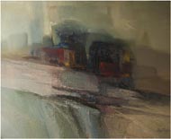 Laukimas. 2003 m., 75,5x95