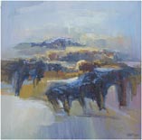 Pu�ili� mi�kas. 2005 m., 93,3x93,3, al. drob�